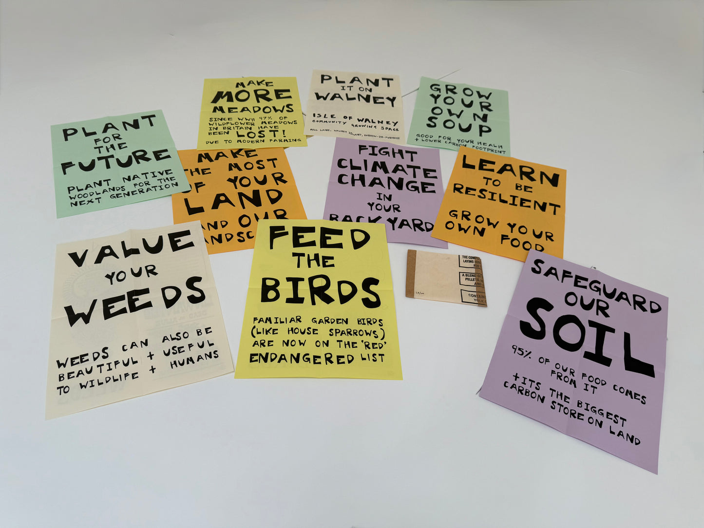 The Allotment Soup Zine, 2019 an original artwork by Hannah Brackston