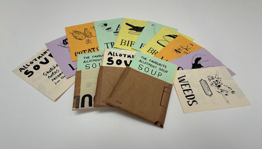 The Allotment Soup Zine, 2019 an original artwork by Hannah Brackston