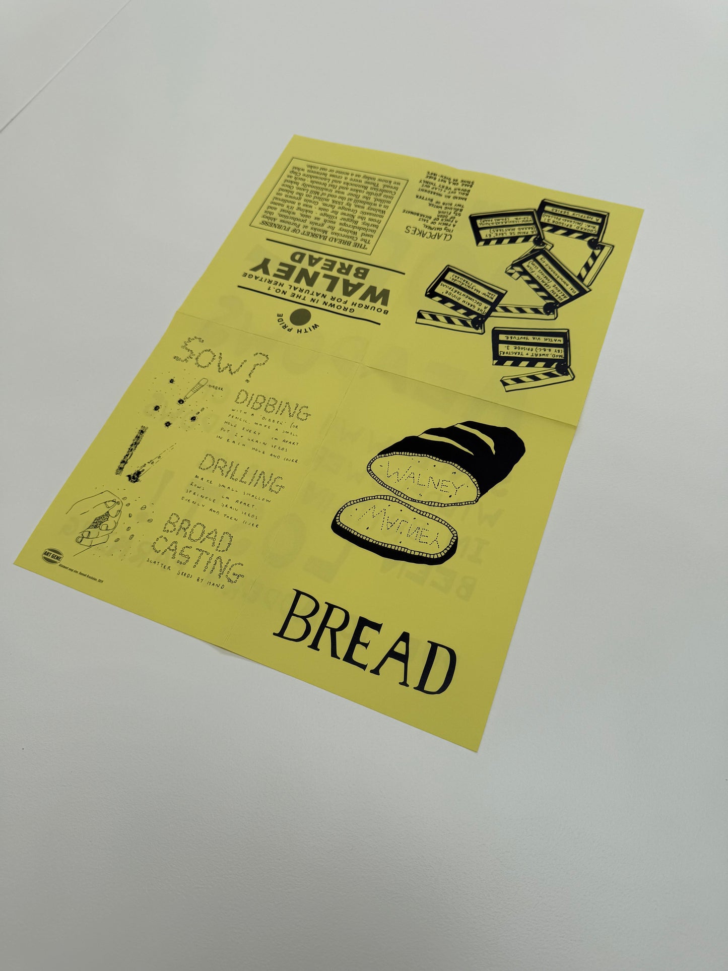The Allotment Soup Zine, 2019 an original artwork by Hannah Brackston