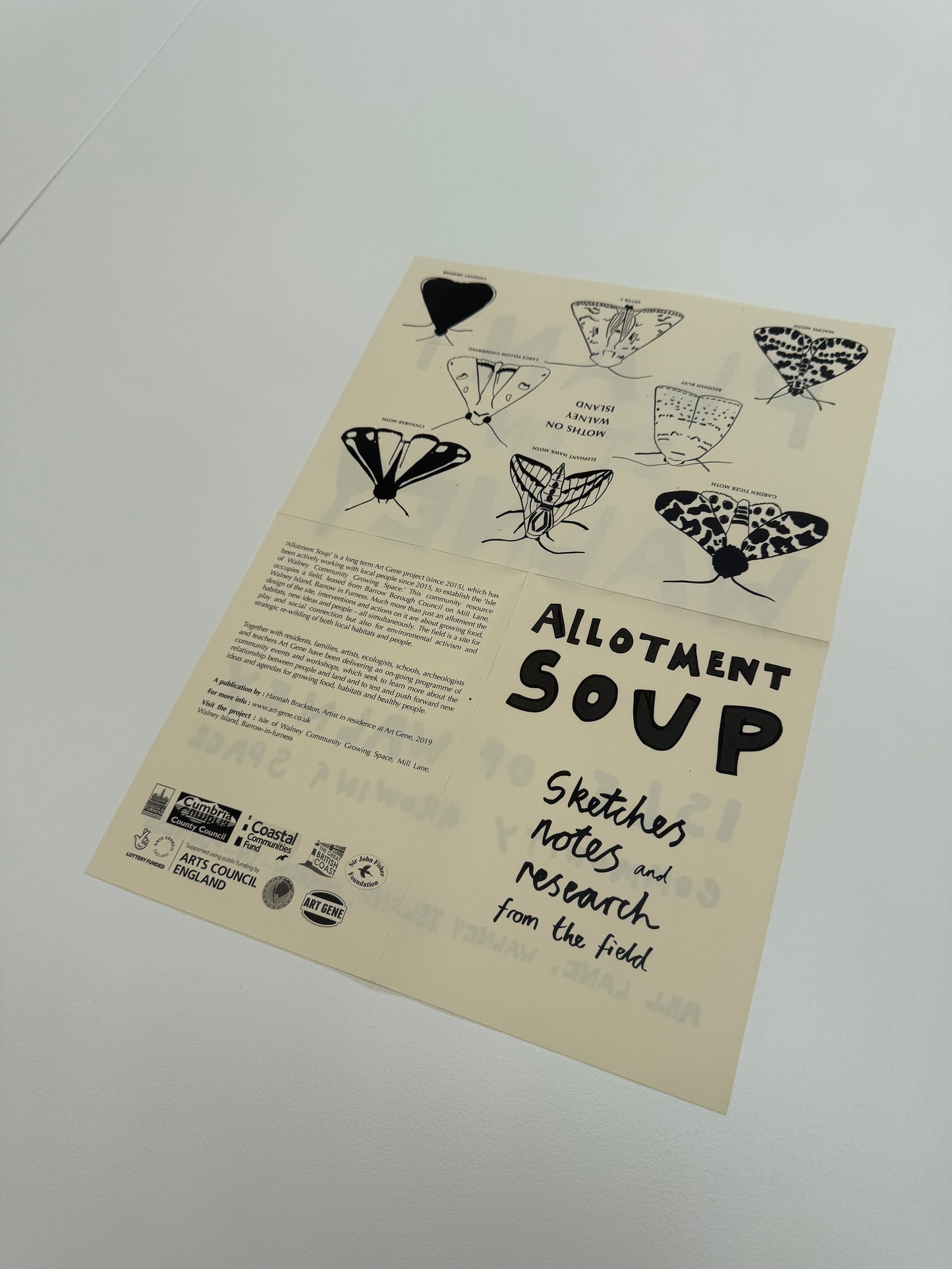 The Allotment Soup Zine, 2019 an original artwork by Hannah Brackston