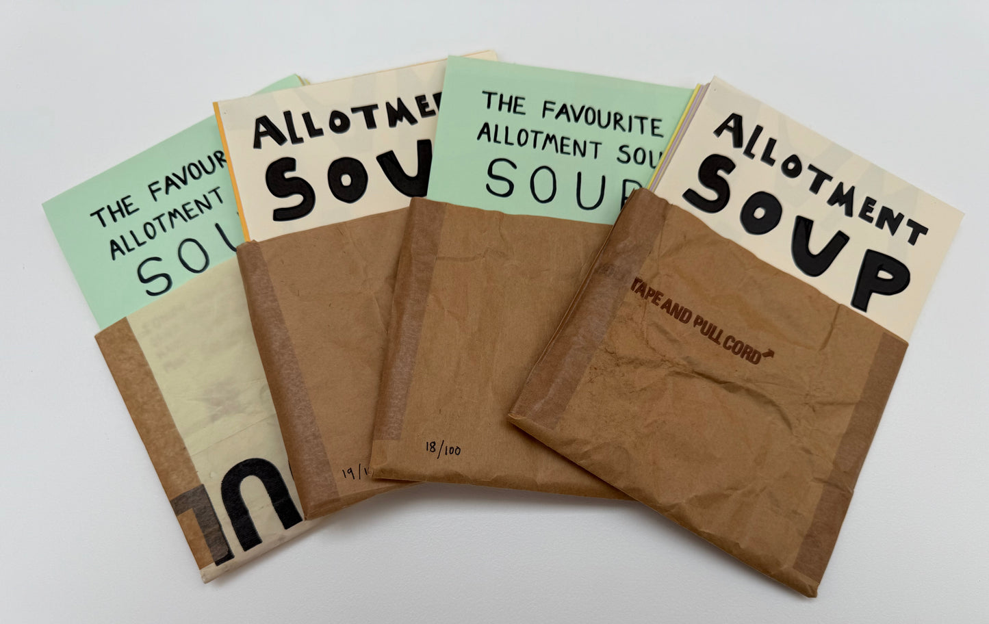 The Allotment Soup Zine, 2019 an original artwork by Hannah Brackston