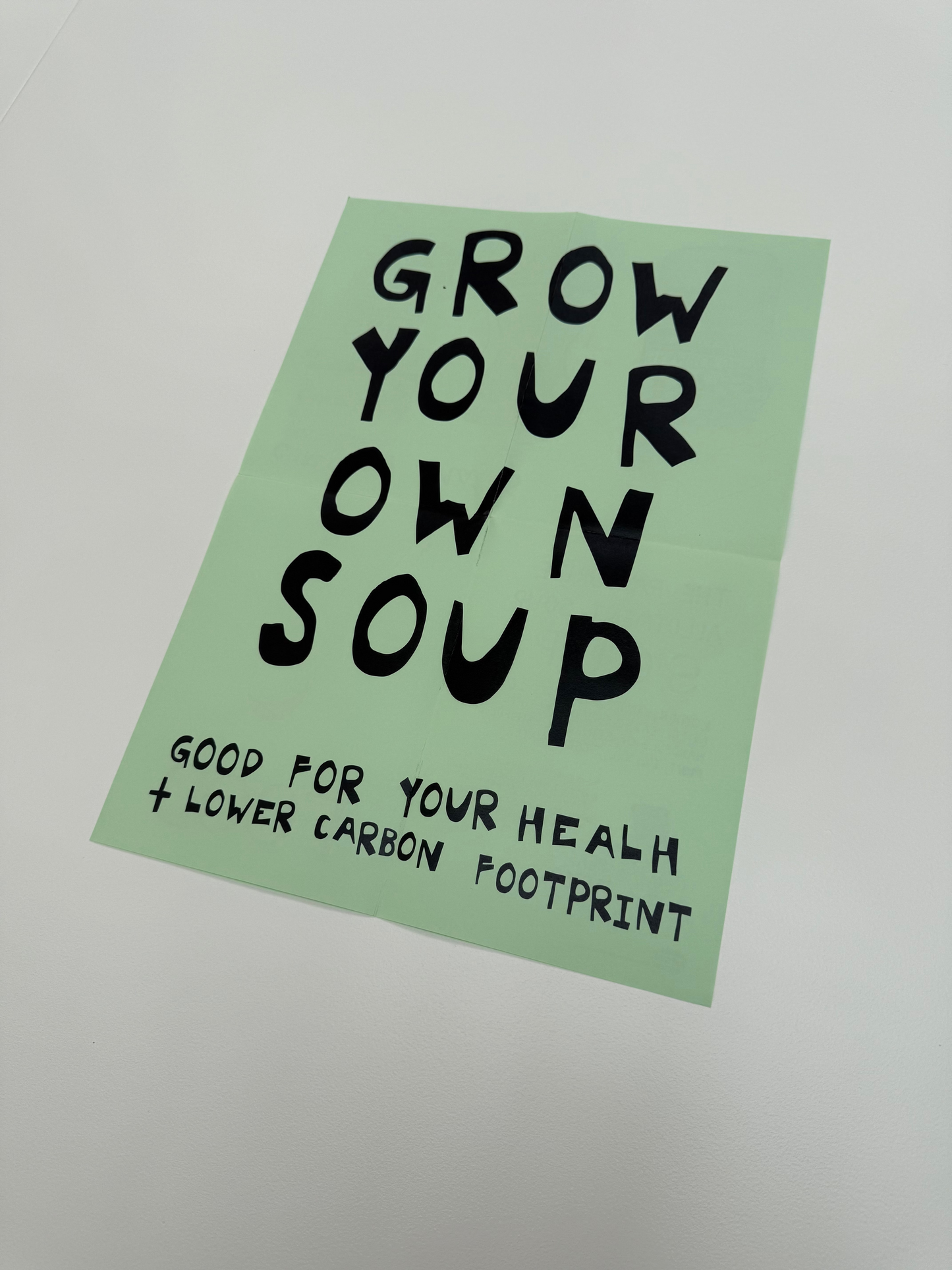 The Allotment Soup Zine, 2019 an original artwork by Hannah Brackston