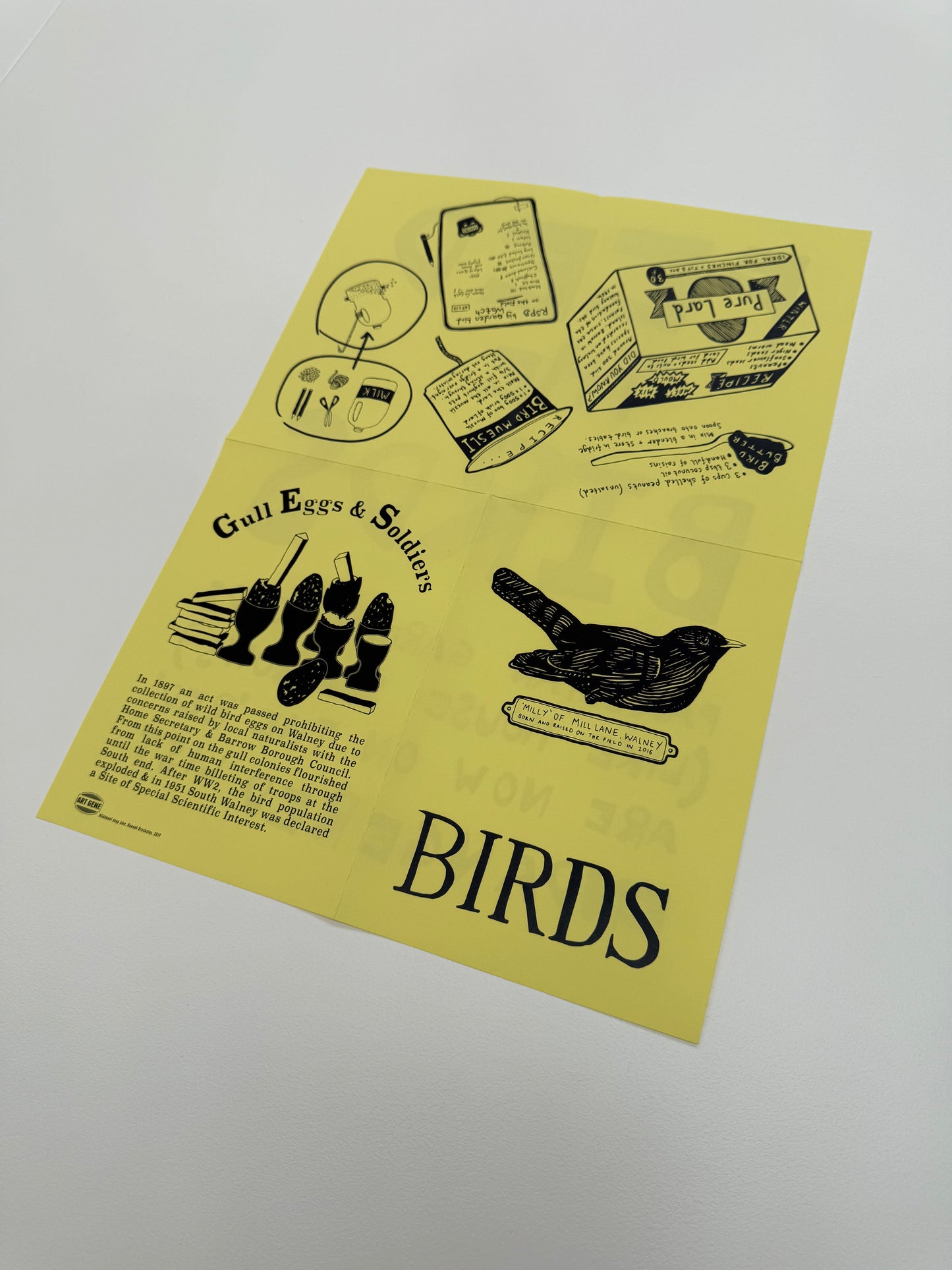 The Allotment Soup Zine, 2019 an original artwork by Hannah Brackston