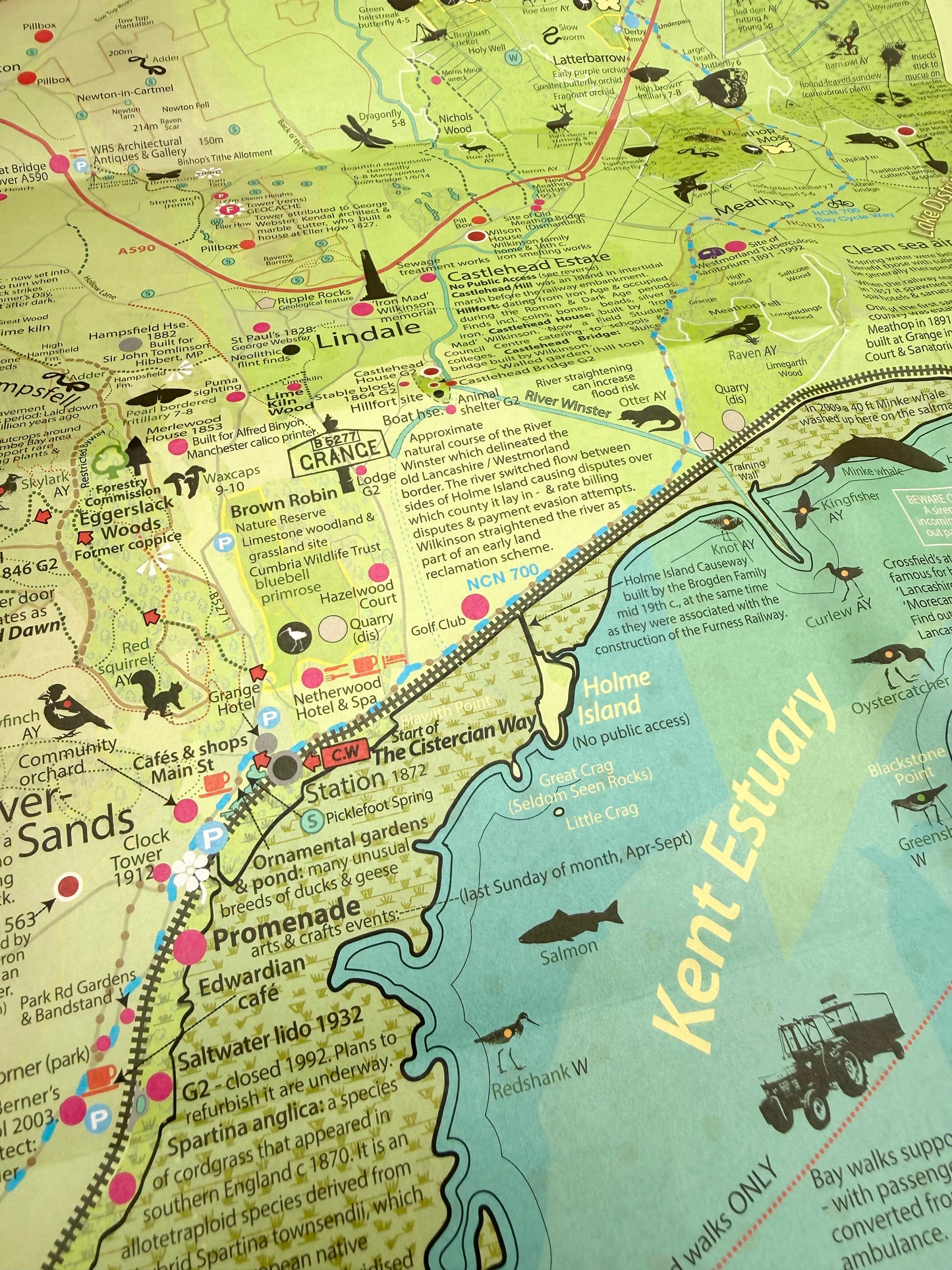 Seldom Seen The Cartmel Peninsula - Map No 3